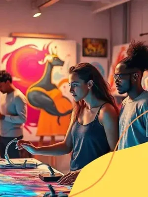 The role of AI in transforming the creative industries