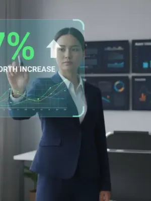 Financial planner analyzing data for 2026 net worth growth strategies.