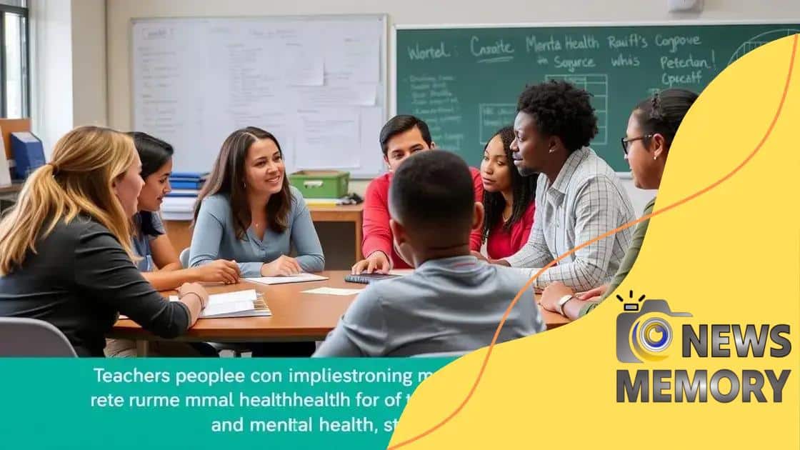 How schools can implement mental health initiatives