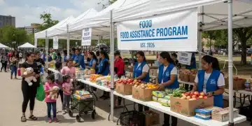 People receiving food from emergency food assistance program 2026