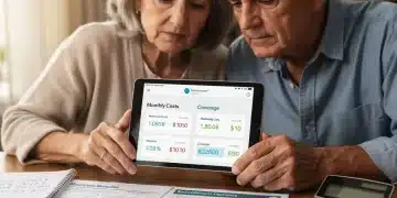 Senior couple reviewing Medicare Part B premium changes for 2026