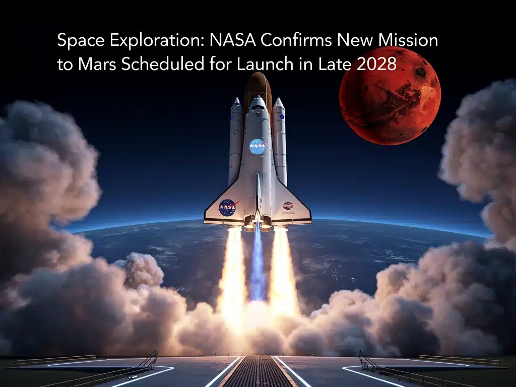 NASA Confirms New Mission to Mars Scheduled for Launch in Late 2028